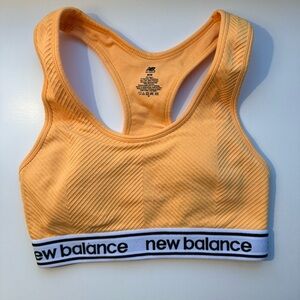 New Balance Peach Sports Bra